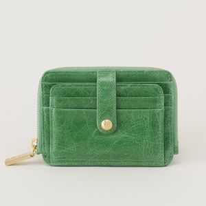 Green hobo katya credit card wallet